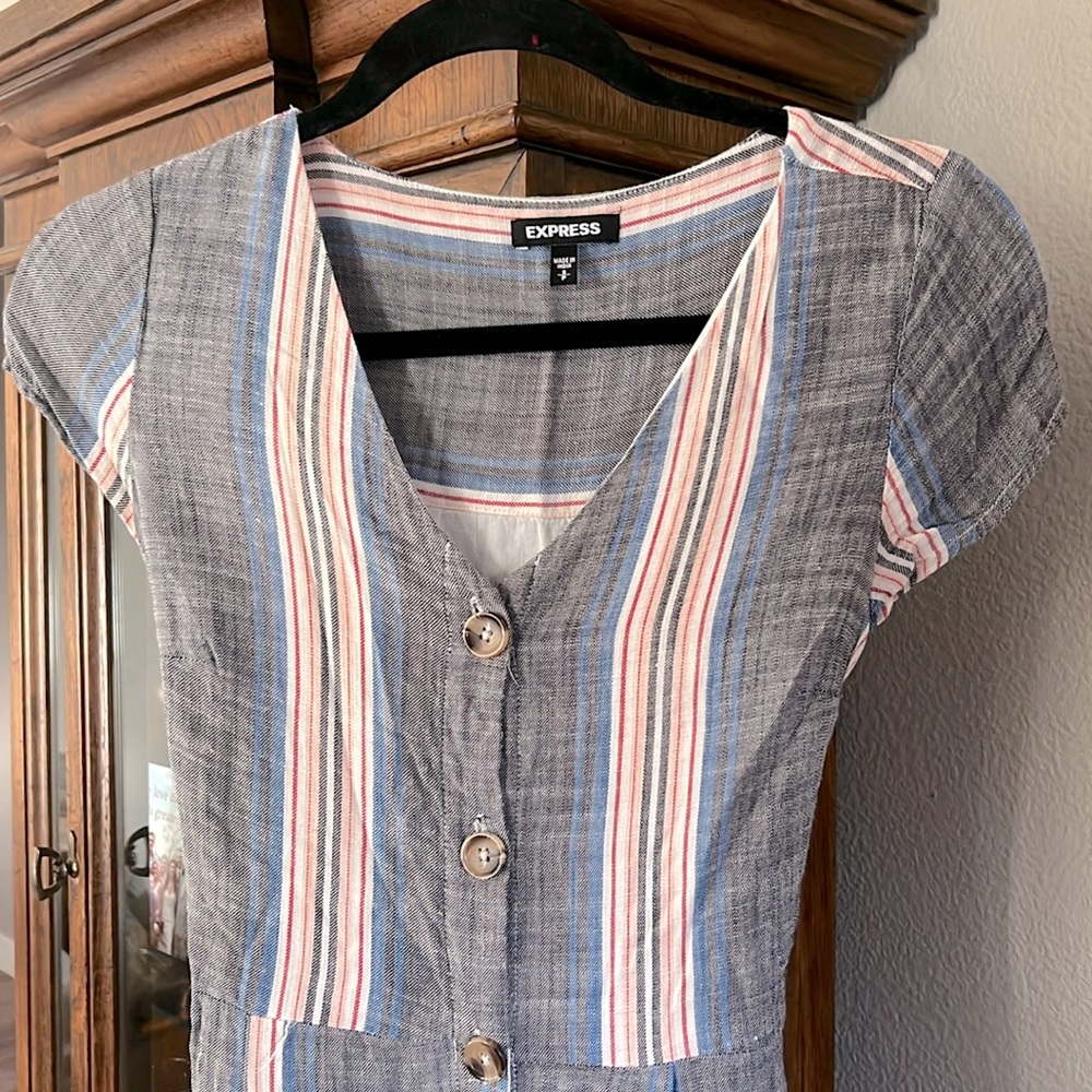 Express Striped Jumper, Wms Size Small